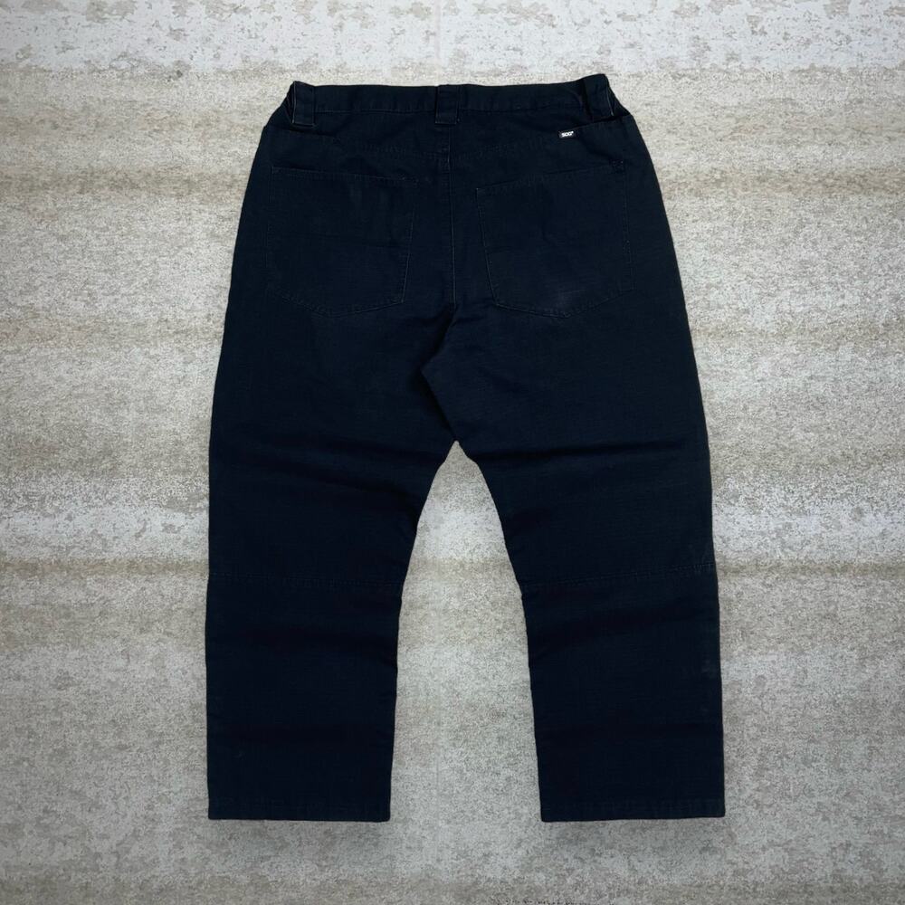 Vintage 90s SOG Tactical Pants 32x26 Baggy Fit Jet Black Cargos Military Grade